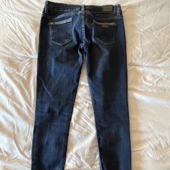 Authentic Dolce and Gabbana (D&G) size 29 dark washed blue jeans - Picture 1 of 5